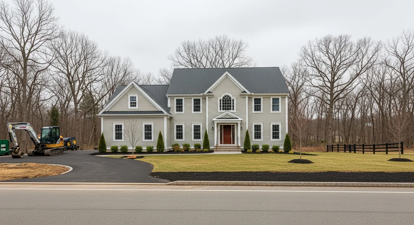 Well-maintained residential home in Oxford, CT with mature landscaping and established neighborhood setting.