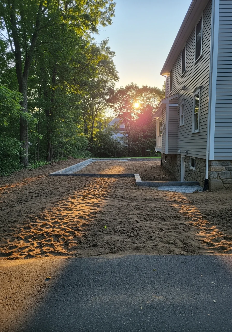Professional exterior work on a Southbury home showing quality finishing details.